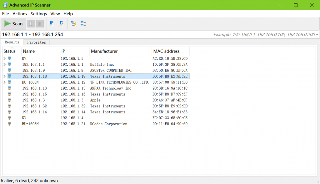 How to scan out the configuration IP address of the miner