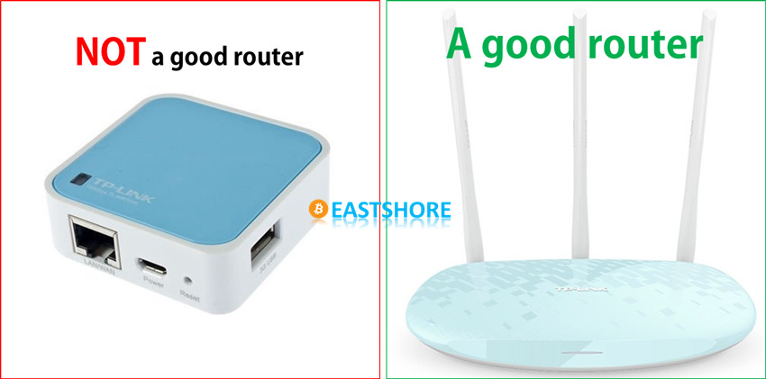 routers for bitcoin miner