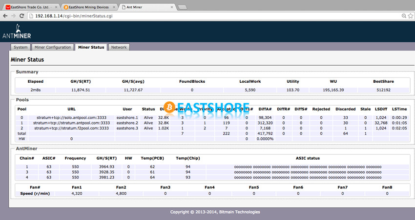 test for antminer s9