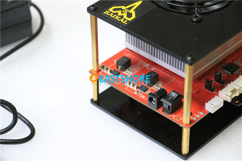 baikal 150MH x11 miner IO and switch