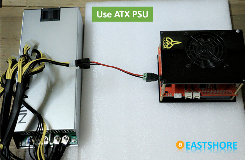 baikal x11 miner use atx PSU
