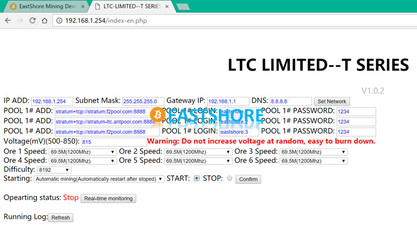 Litecoin Miner A4 Dominator english version