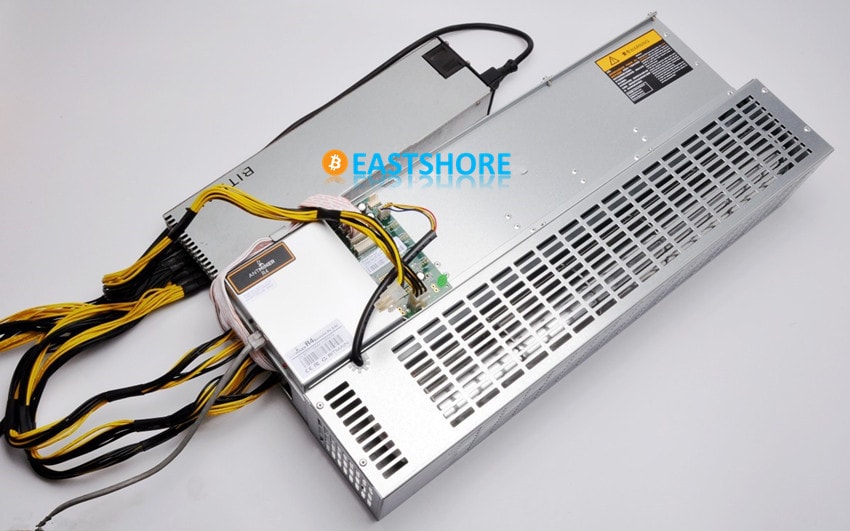 Antminer R4 16nm quiet miner connection done