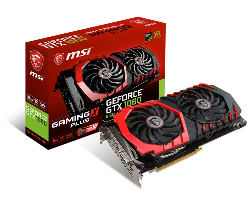 MSI GTX1060 Video Card 01