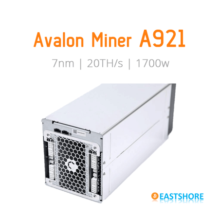 Canaan Avalon Miner A921 20TH Bitcoin Miner