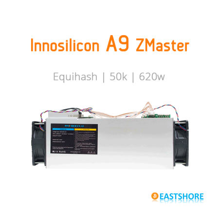 Innosilicon Equihash A9 ZMaster 50ksol Zcash Miner