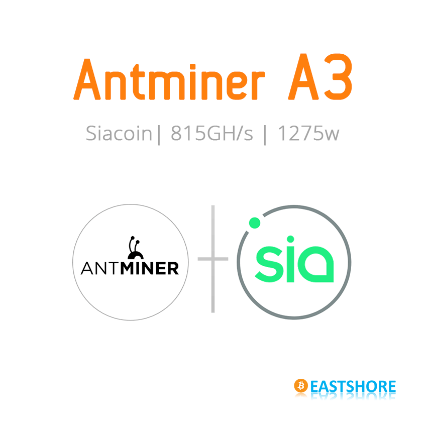 Antminer A3 BLAKE2b ASIC Miner for Siacoin Mining IMG N01