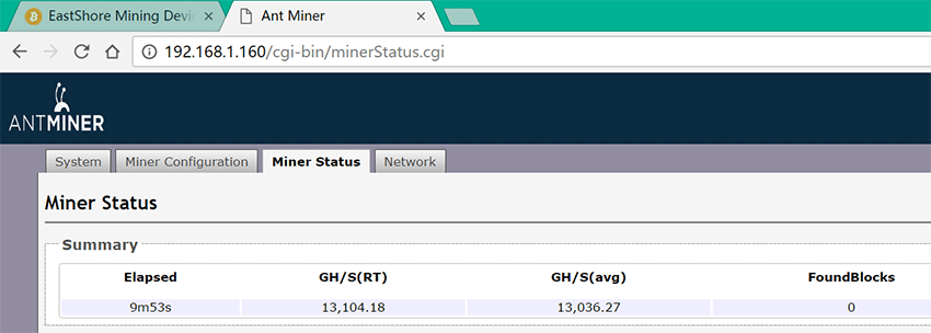 Glossary and Directions for the Miner Status Page of Antminer Series IMG 04