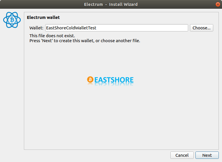 Create Bitcoin Cold Wallet with Electrum IMG 03