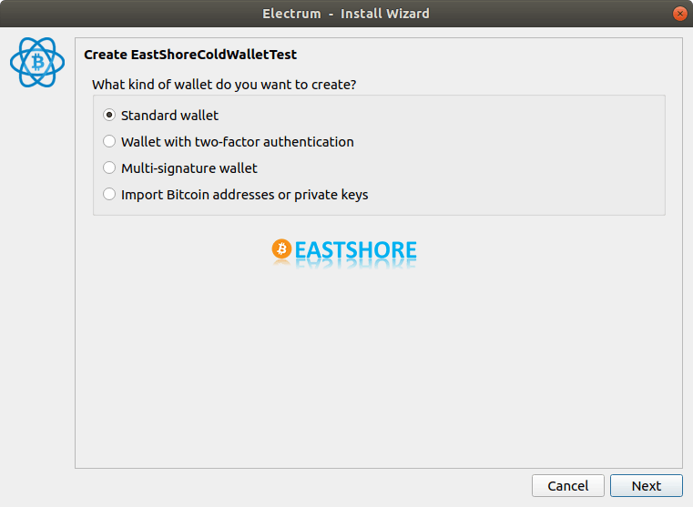 Create Bitcoin Cold Wallet with Electrum IMG 04