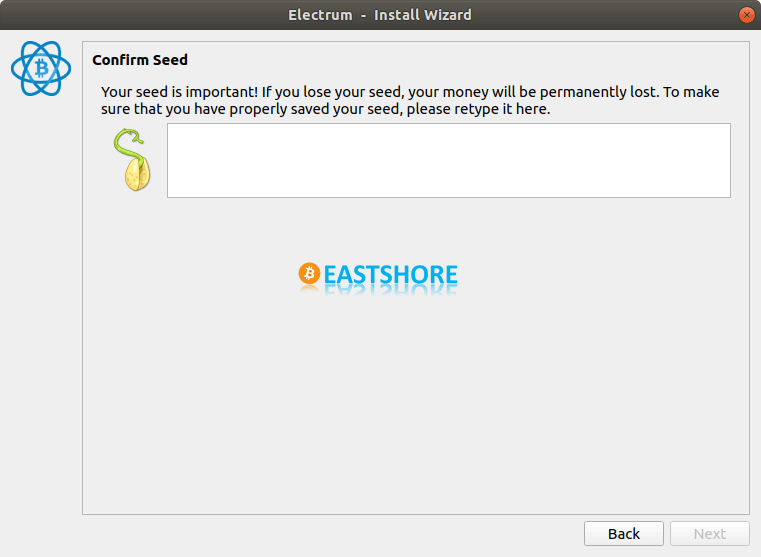 Create Bitcoin Cold Wallet with Electrum IMG 08