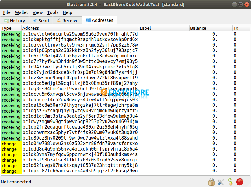 Create Bitcoin Cold Wallet with Electrum IMG 11
