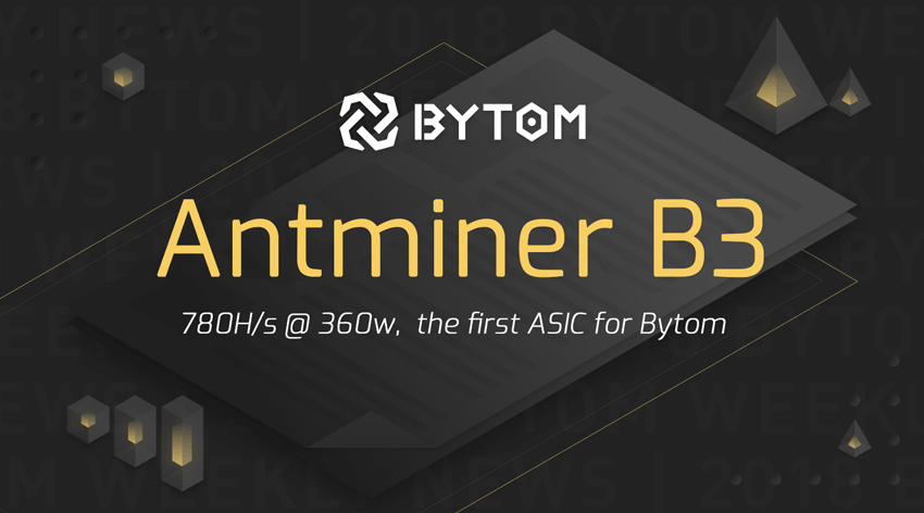 Evaluations on Antminer B3 Bytom Miner IMG N01