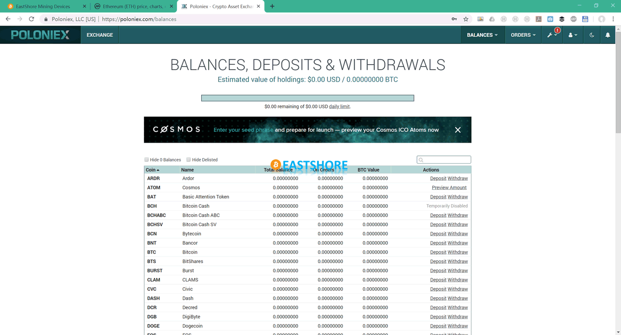 Obtain Wallet Address for Altcoin on Cryptocurrency Exchange IMG 13