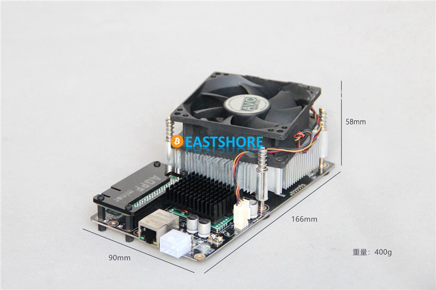 Evaluation on Programmable Wireless Silent FPGA Miner AGPF SK1 IMG 02