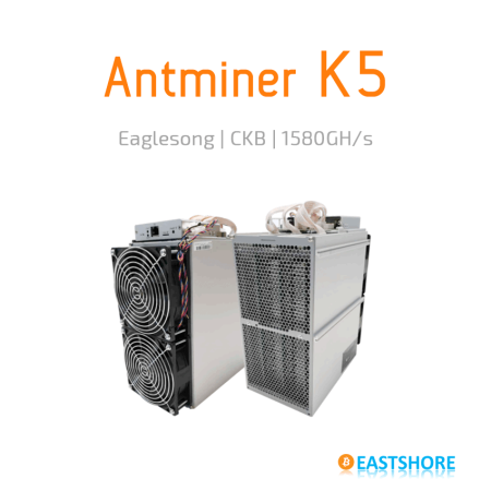 Antminer K5 Eaglesong Miner 1130G for CKB mining