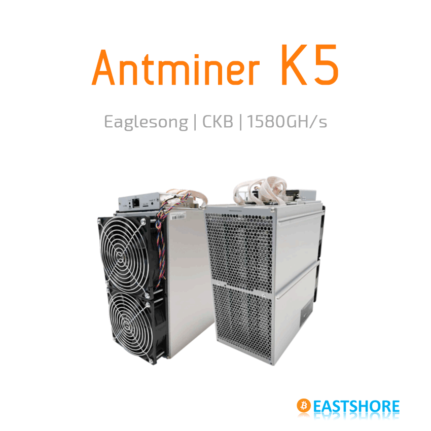 Antminer K5 Eaglesong Miner 1130G for CKB mining