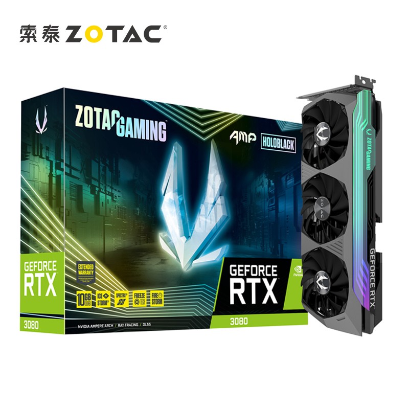 ZOTAC Geforce RTX3080 10G Graphics Card IMG 01
