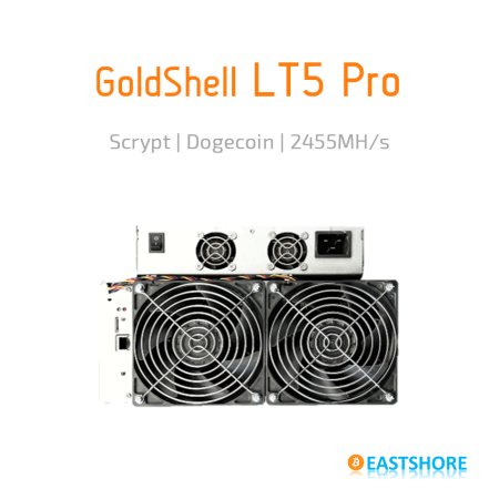 Goldshell LT5 Pro Scrypt Miner for Dogecoin Mining