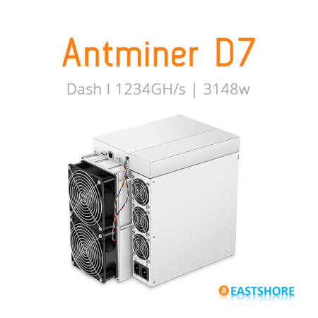 Antminer D7 X11 ASIC Miner for Dash Mining