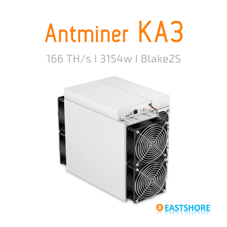 Antminer KA3 166TH KDA Miner for Blake2S Mining