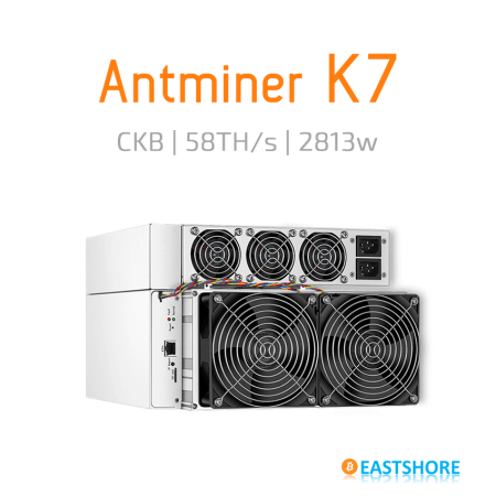 Antminer K7 Eaglesong Miner for CKB Mining